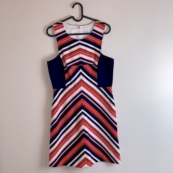 TRINA TURK stinson beach stripe mini dress - Picture 2 of 11